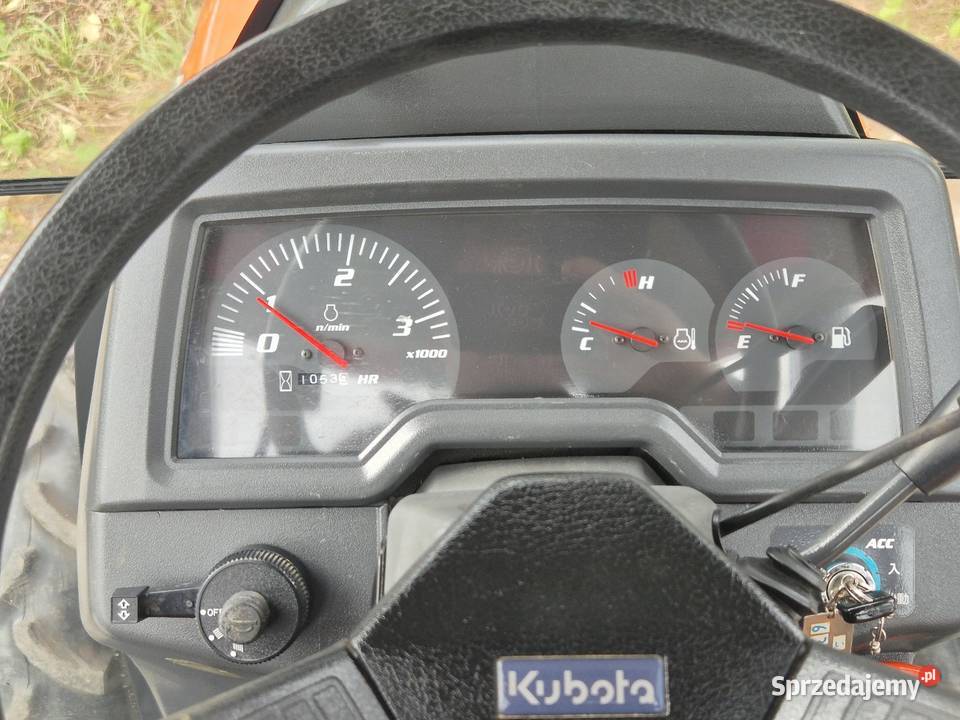 Traktorek KUBOTA T240D 24 44 Wspomaganie Małuszyn