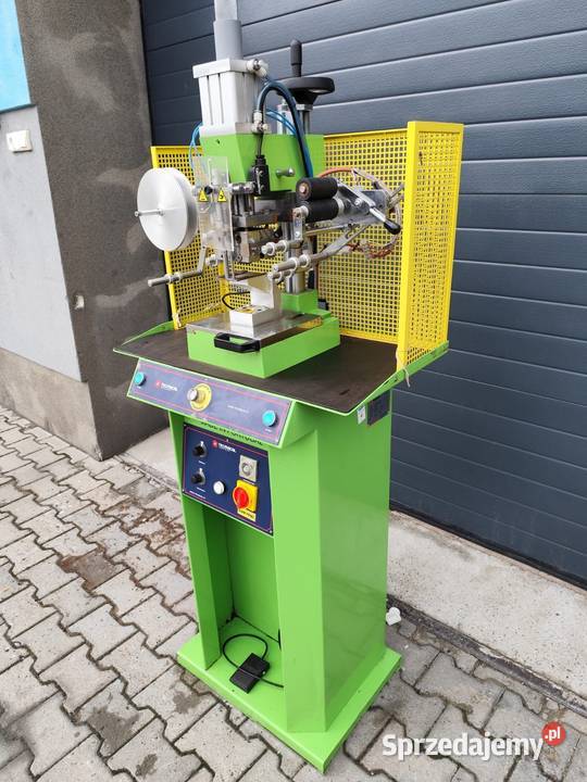 Tecmacal Stemplowarka logowarka złociarka