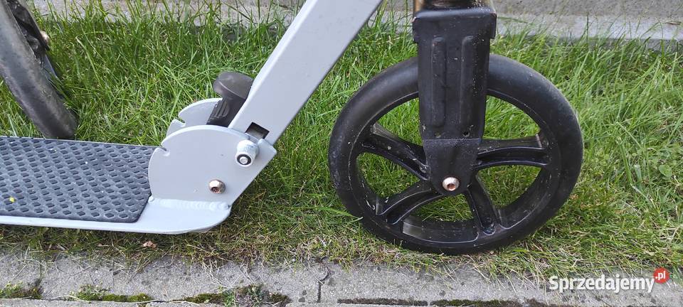 Hulajnoga duża aluminiowa składana Pozostałe Wronki