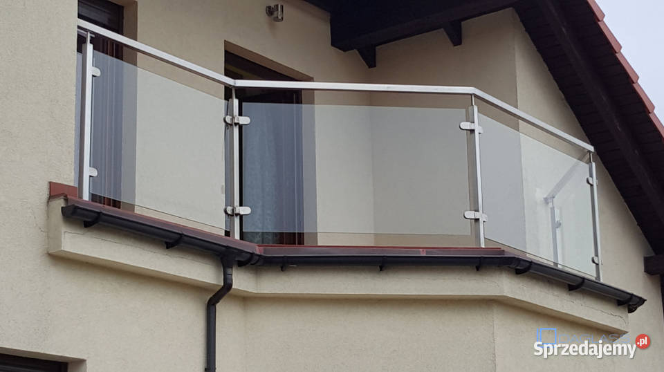 balustrady szklane barierki ze szkłem balkony Pozostałe Łuków