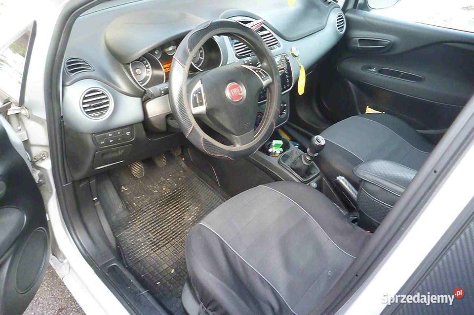 FIAT PUNTO EVO 12 69 KONI Rok produkcji 2011 Kraków