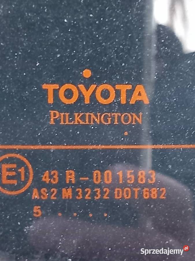 Toyota Yaris Pilkington 3d r 2005 pomorskie Gdańsk