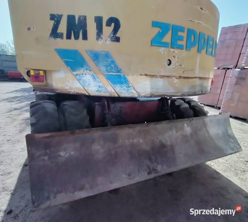 Koparka Zeppelin ZM 12 łódzkie Sieradz