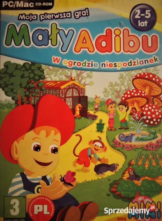 Mały ADIBU gry bez przemocy dzieci nauka zabawa sprzedam