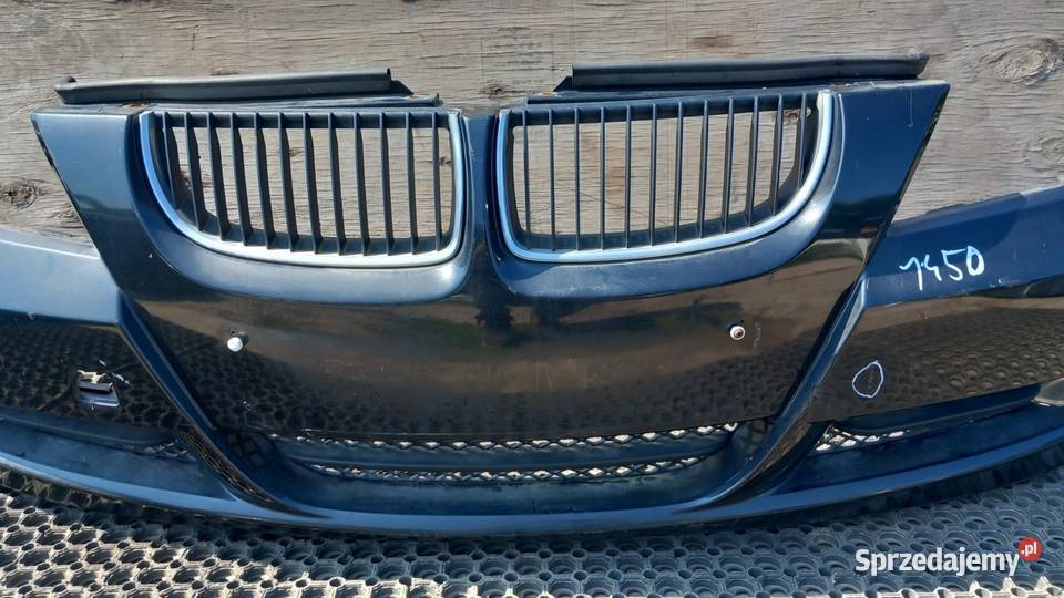 BMW 3 E90 E91 ZDERZAK PRZÓD 4759 HALOGEN osobowe Zbierkowo