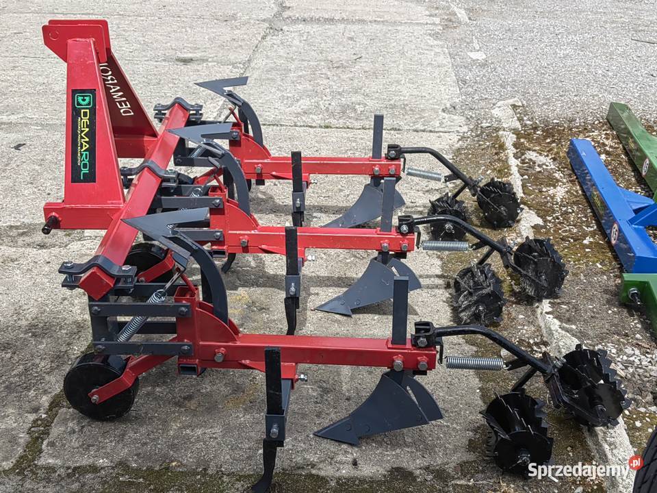 Opielacz pielnik obsypnik 3 sekcyjny Demarol nieuszkodzony Żółkiewka-Osada