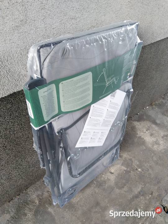 NAJTANIEJ Fotel Ogrodowy z Podnóżkiem Składany z Zabrze