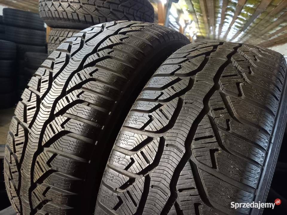 2x Opona UŻYWANA ZIMOWA 21555R17 KLEBER 149 Zaścianki