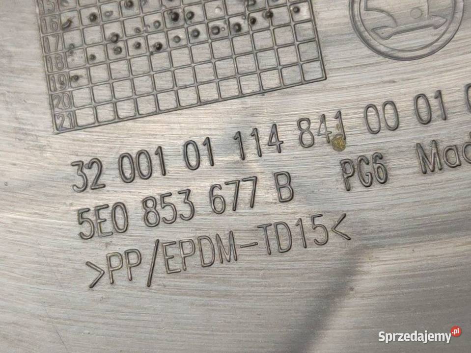 Kratka Zderzaka Przód Skoda Octavia III RS osobowe Atrapy Pleszew