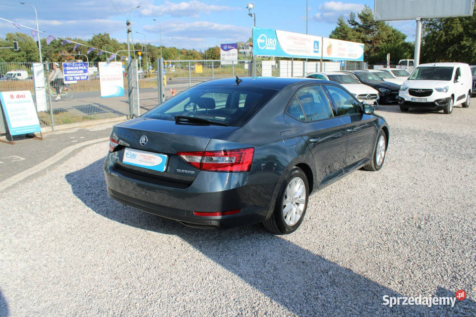 koda Superb Salon Polska TSI 180HP Fvat światła do jazdy dziennej Superb Motoryzacja mazowieckie