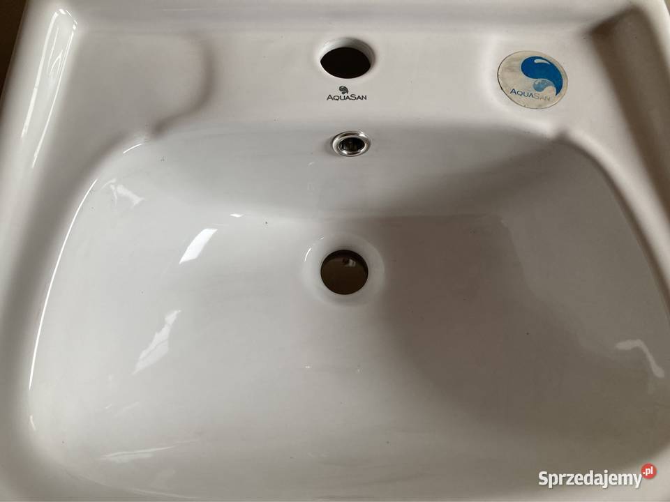 Umywalka Ceramiczna Klasyczna Ścienna Wisząca Akcesoria łazienkowe Czerwionka-Leszczyny