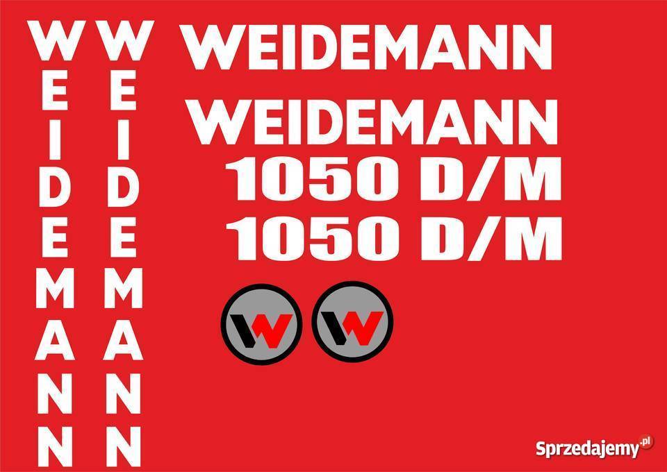 Naklejki weidemann 1050 dm Jeżewo