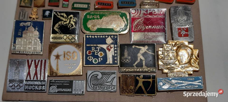 odznaki przypinki 4 Warszawa sprzedam