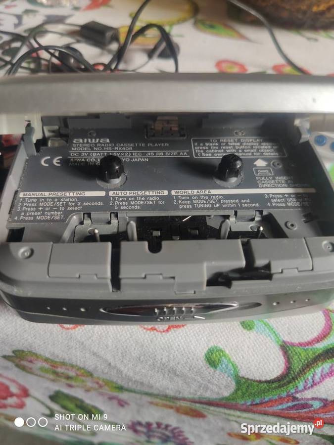 aiwa walkman rx 408 Białystok
