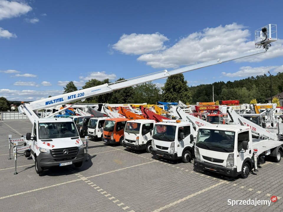 Mercedes Sprinter Podnośnik Koszowy 23m MULTITEL