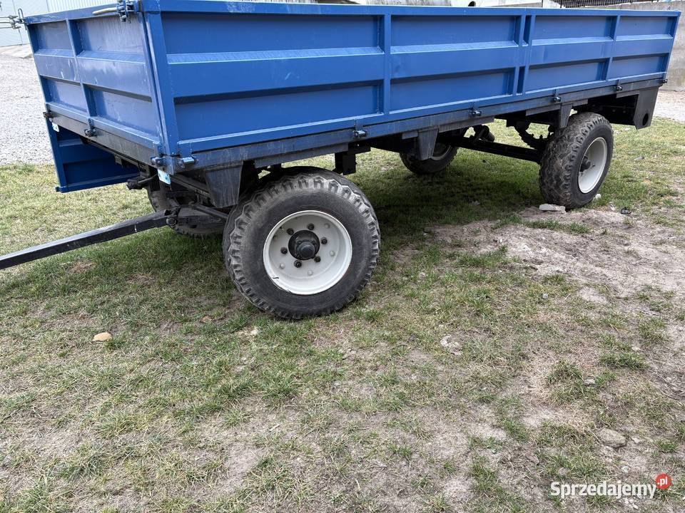 przyczepa SADOWNICZA rozrzutnik ROLNICZA 45T nieuszkodzony Annopol