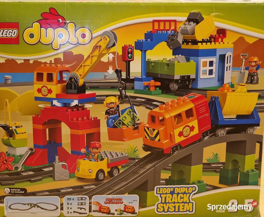 LEGO DUPLO 10508 Pociąg Deluxe pudełko Klocki Warszawa