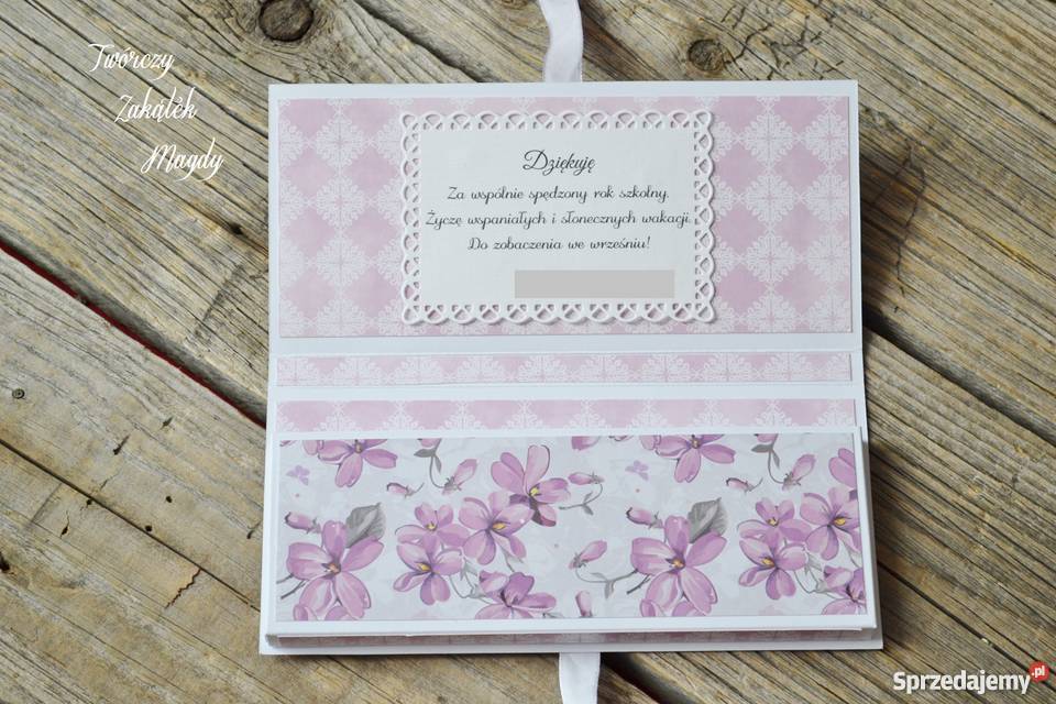 Czekoladownik kartka na Dzień Nauczyciela Słupsk