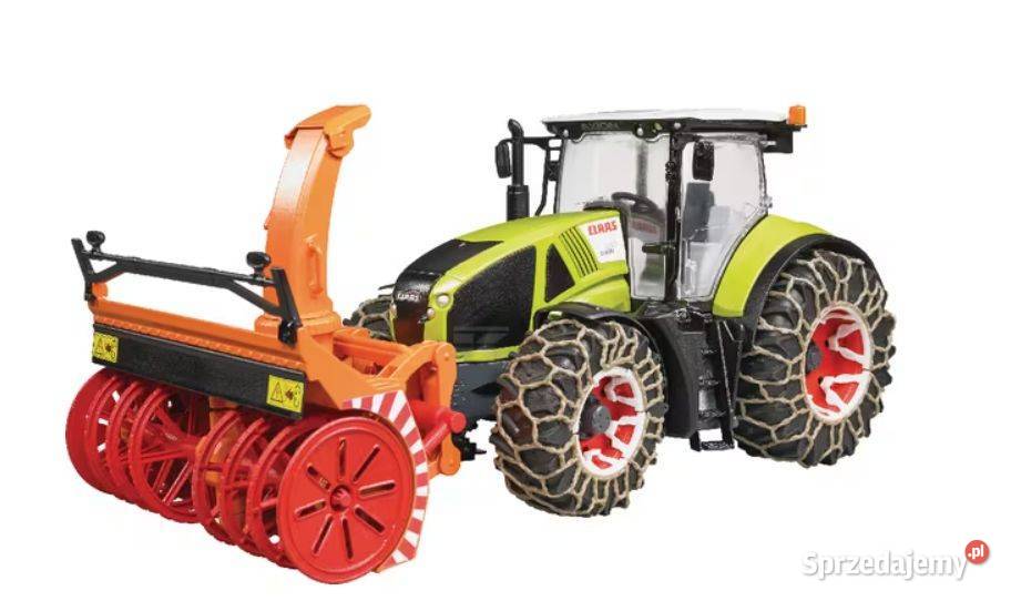 U03017 Ciągnik Claas Axion 950 z odśnieżarką Przasnysz sprzedam