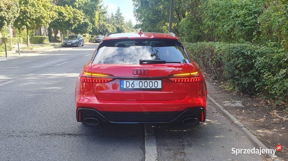 Audi RS6 Avant 40 V8 BiT exclusive 22 gwar fabr Wrocław sprzedam