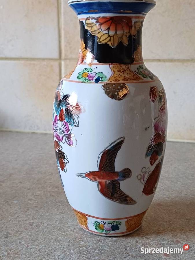 vintage chiński wazonik Nowy Targ
