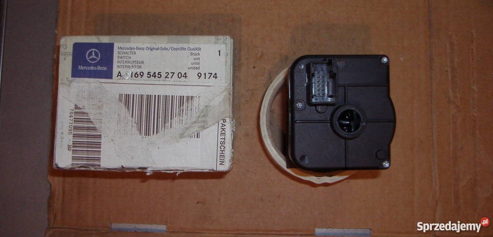 MERCEDES W169 W245 WŁĄCZNIK ŚWIATEŁ A1695452704 Katowice