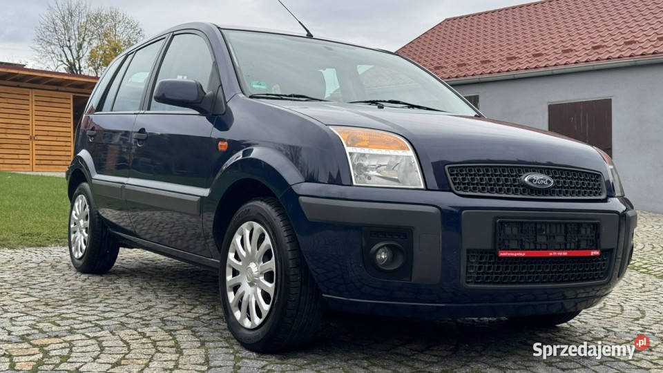 Ford Fusion 14 Benz 80 z Niemiec HAK Klima NAVI manualna Strzegom
