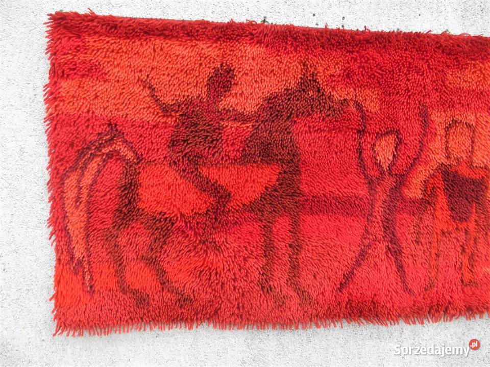 Dywankilim Rya rug Szwecja lat 60 Lublin