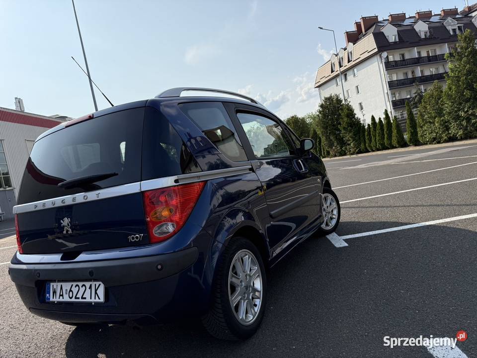Peugeot 1007 małe miejskie auto tanie w Warszawa sprzedam