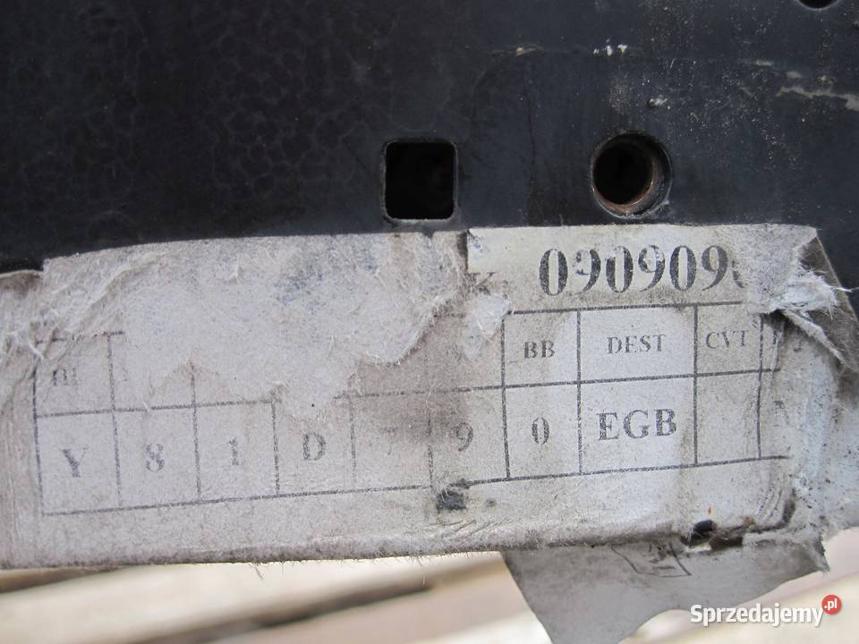 NISSAN QASHQAI I 20 DCI 09r pas przód osobowe świętokrzyskie