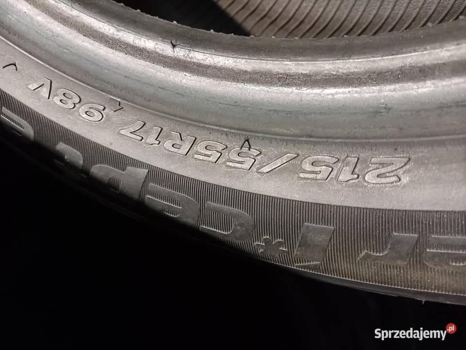 2x Opona UŻYWANA ZIMOWA 21555R17 HANKOOK 99 Zaścianki sprzedam