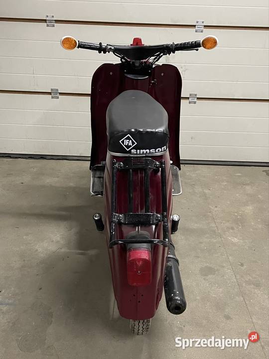 Simson schwalbe kr512 1333km Dębno