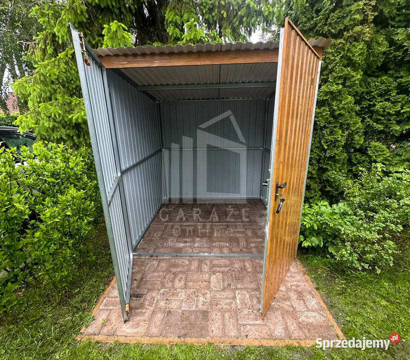 Schowek domek ogrodowy 18x25 drzwi drewnopodobny śląskie Mysłowice
