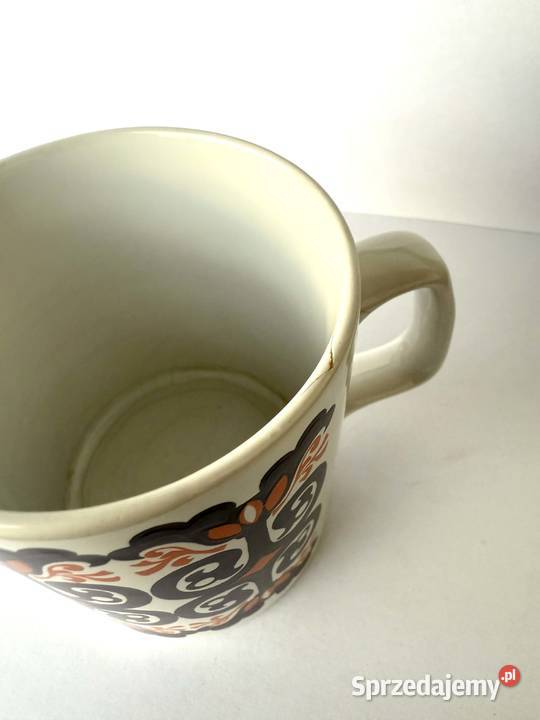 Vintage kubek do kawy Staffordshire Potteries Kraków