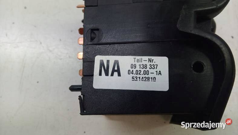 PRZEŁĄCZNIK ŚWIATEŁ 90504968 Opel Vectra II B Rok produkcji 2000 Panele sterowania, przełączniki