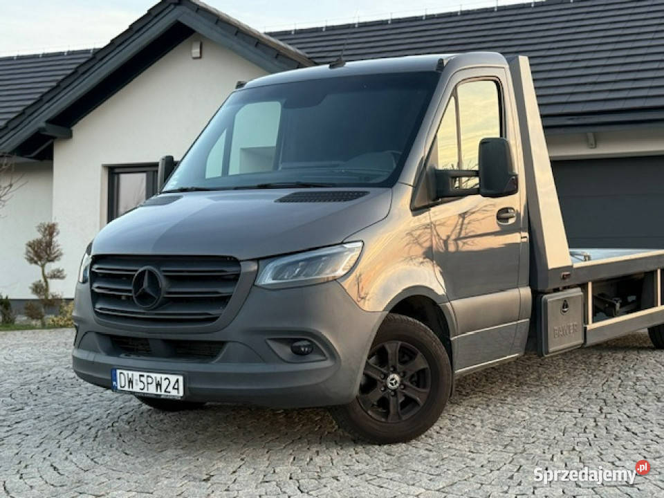 Mercedes SPRINTER AUTOLAWETA 30 V6 SALON POLSKA pierwszy właściciel Kamienna Góra