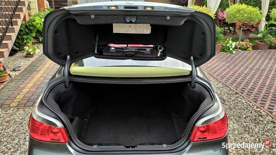 BMW E60 535D Zadbana Duża Moc Komforty Rok produkcji 2006 Seria 5 Toruń