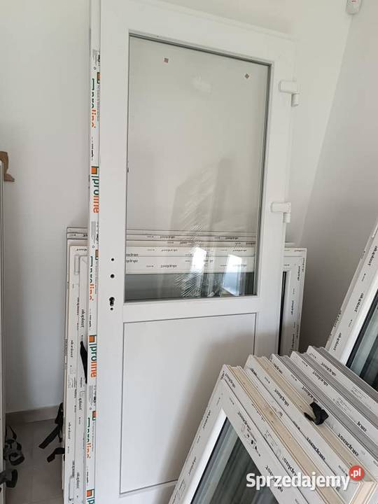 Drzwi tarasowe sklepowe RĘKI w 3 DNI 100x200 Drzwi zewnętrzne