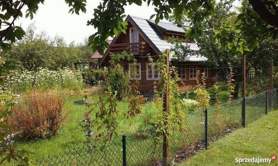 Domek letniskowy z bala na ogródach działkowych 1000zł/m2 Kobyla Góra sprzedam