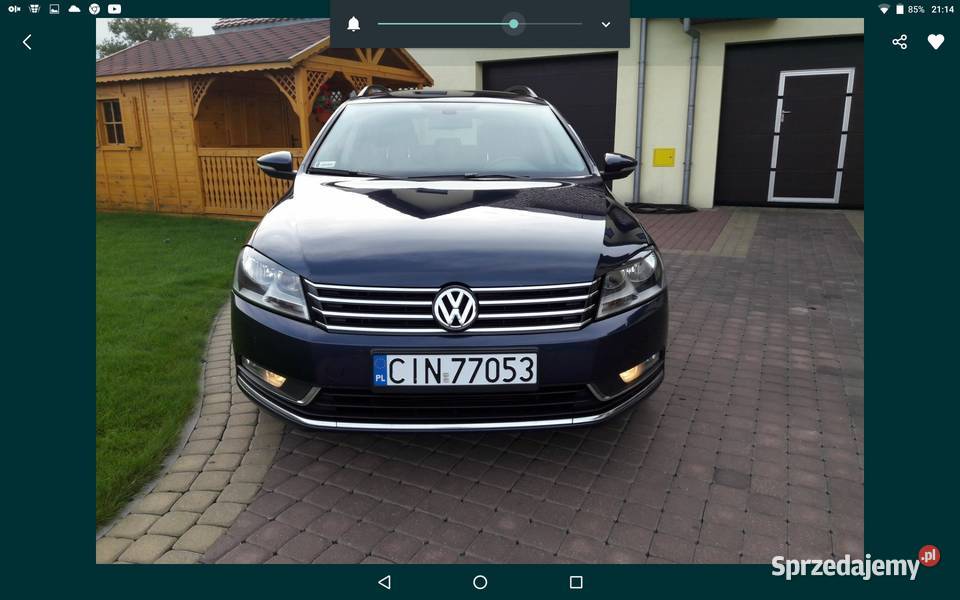 ładny Passat B7 20 TDI CR 140 czujnik zmierzchu Inowrocław sprzedam