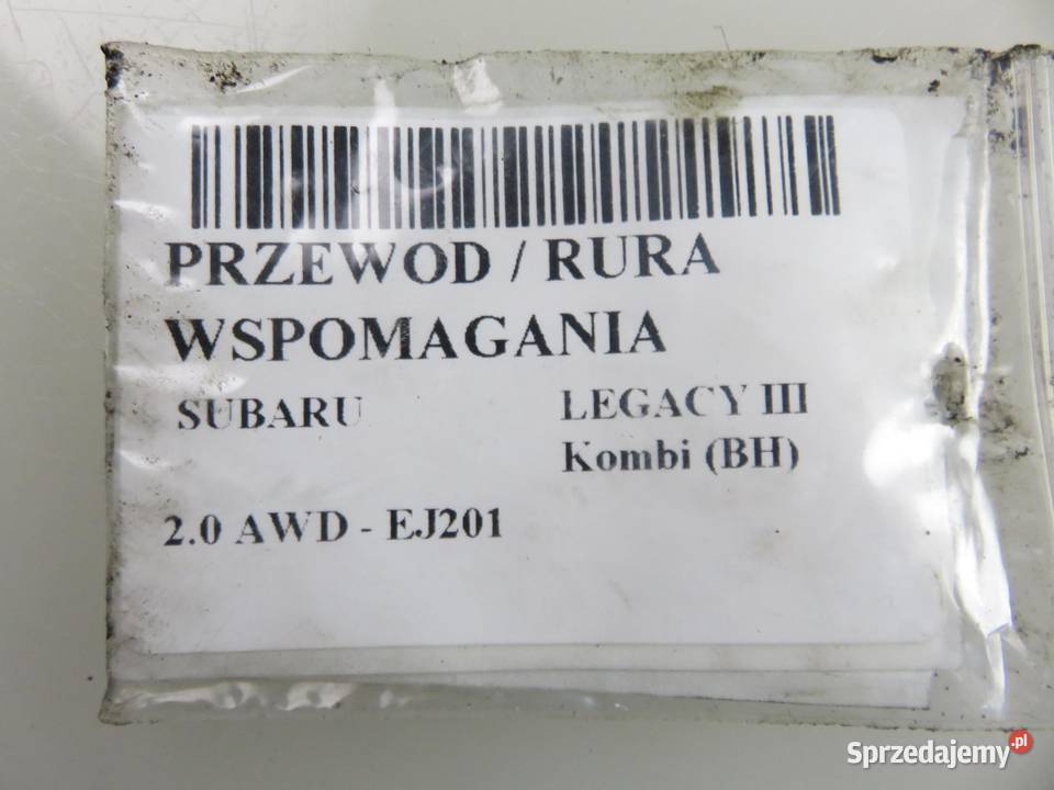 PRZEWÓD WSPOMAGANIA SUBARU LEGACY III 20 AWD sprzedam