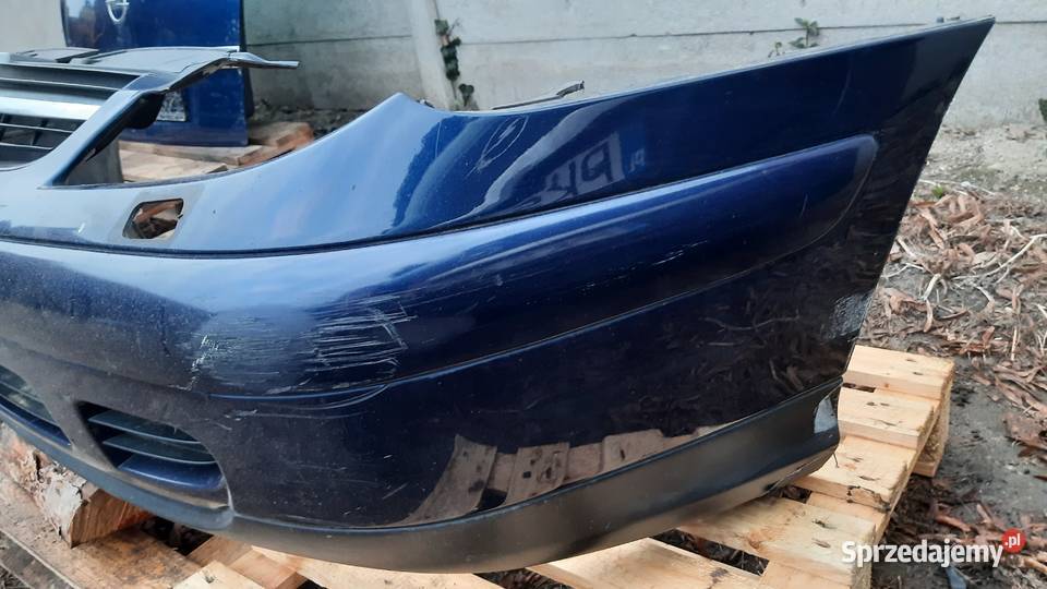 zderzak przedni Citroen C5 I 0104r granatowy osobowe dolnośląskie Dębno