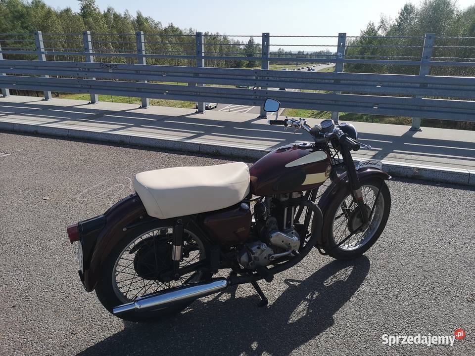 Motocykl zabytkowy Ariel NH 350 Rok produkcji 1954 Jasionka