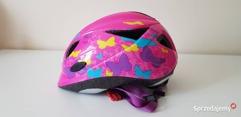 ABUS Kask rowerowy Rookie motylki różowy 5257 M Warszawa