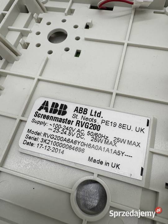 ABB Screenmaster RVG200 Panel Warszawa