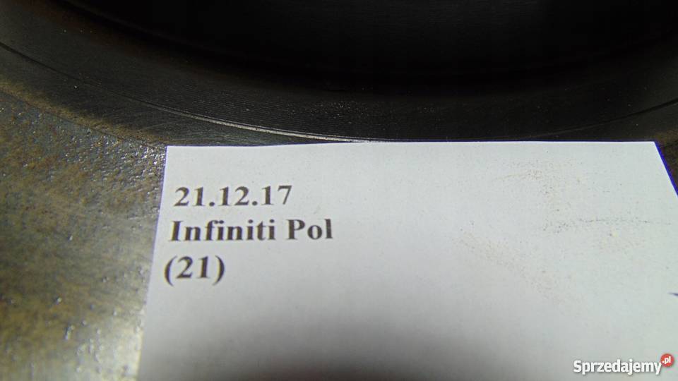 TARCZ TARCZE HAMULCOWE KOMPLET INFINITI Q30 Części samochodowe Nowy Tomyśl sprzedam