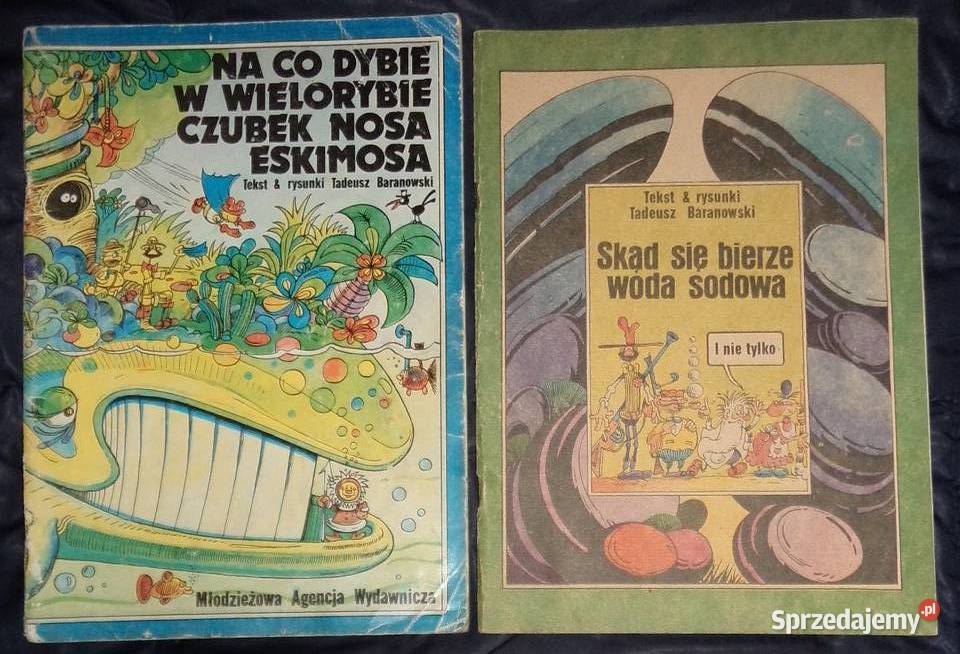8x komiksy Tadeusz Baranowski lata 80 Polskie podkarpackie Rzeszów