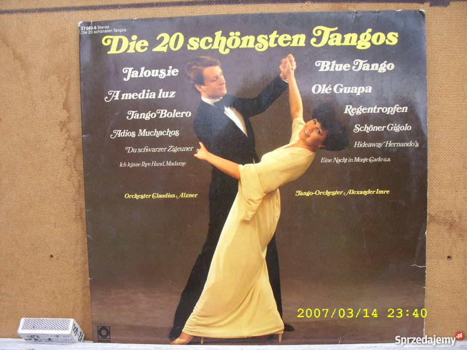 LP dsnce DIE 20 TANGOS SONOCORD Wołów