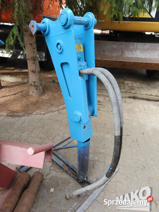 Młot hydrauliczny Krupp HM85 143 do koparki Grot Ostrowiec Świętokrzyski