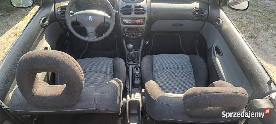 Peugeot 206 CC 16 BG doinwestowane łódzkie Smardzewice
